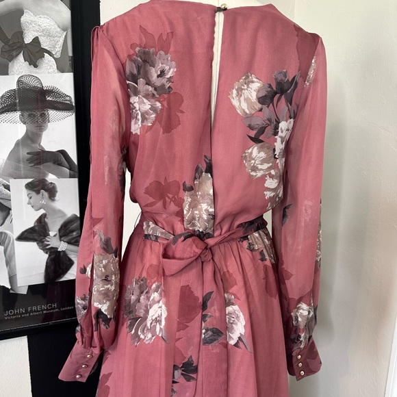 Windsor Paola Formal High Slit Chiffon Dress - Picture 5 of 5